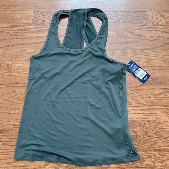 Marika Cenna Draped Keyhole-Back Tank Top size S NWT - Picture 3 of 8